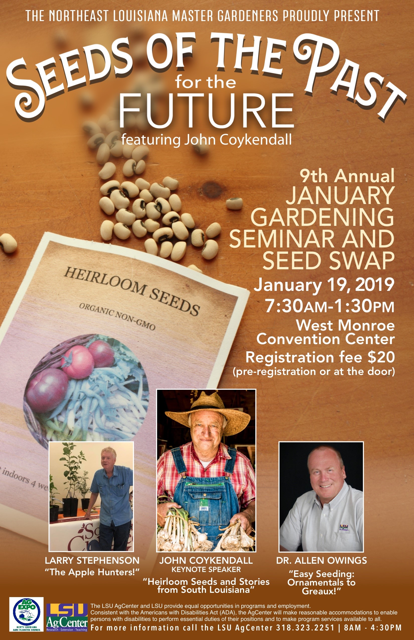 Northeast Louisiana garden seminar set for Jan. 19